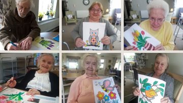 Cessnock care home celebrate National Day of Arts and Crafts